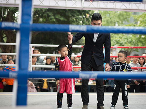 重庆儿童拳击比赛